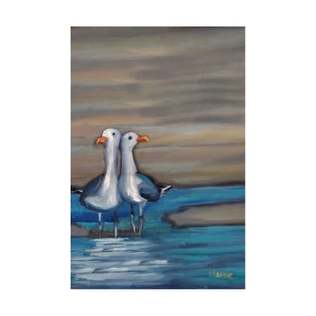 Marnie Bourque 'Lovebirds Iia' Canvas Art,30x47